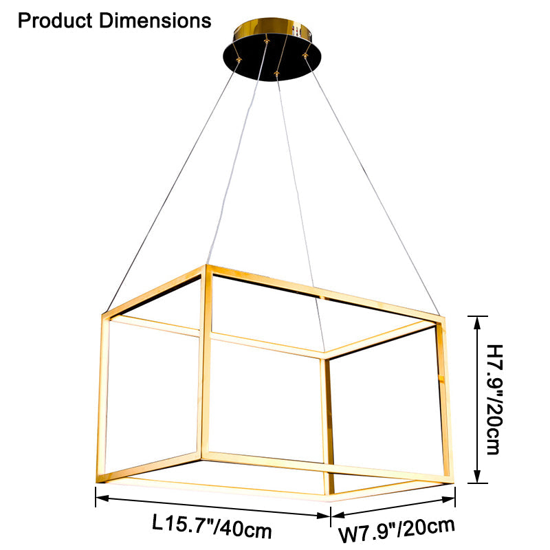 WOW Cube led Chandelier-wow2572