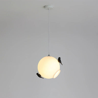 WOW Frosted Glass Globe Pendant Light-wow2580