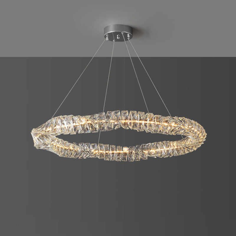 WOW Crystal Ring Led Chandelier-wow2581