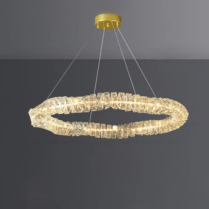 WOW Crystal Ring Led Chandelier-wow2581