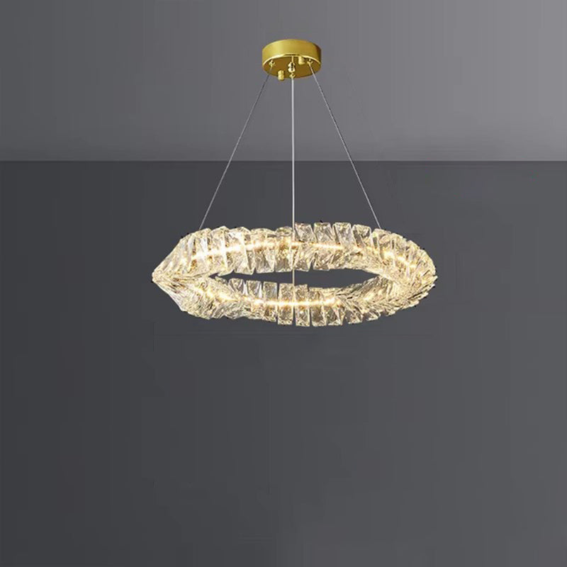 WOW Crystal Ring Led Chandelier-wow2581