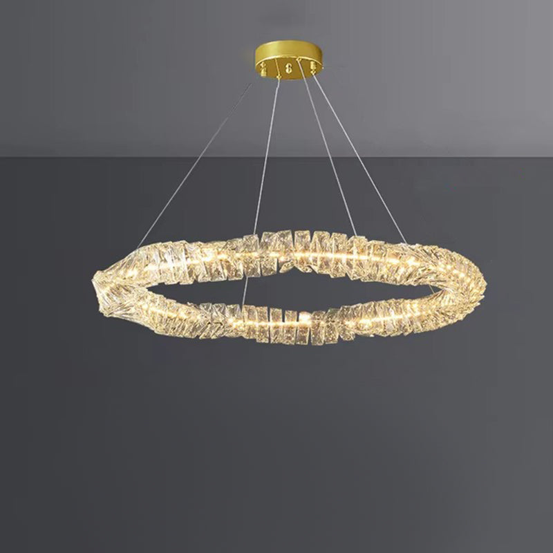WOW Crystal Ring Led Chandelier-wow2581