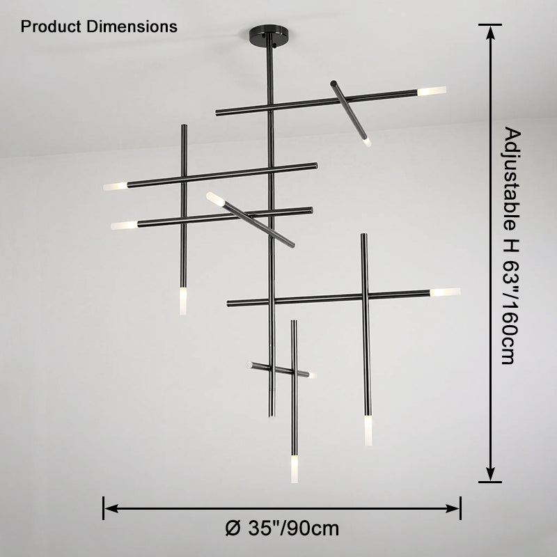 WOW Stick Chandelier-wow2585