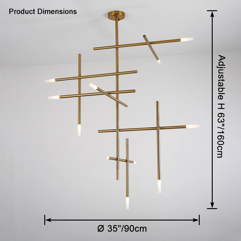 WOW Stick Chandelier-wow2585