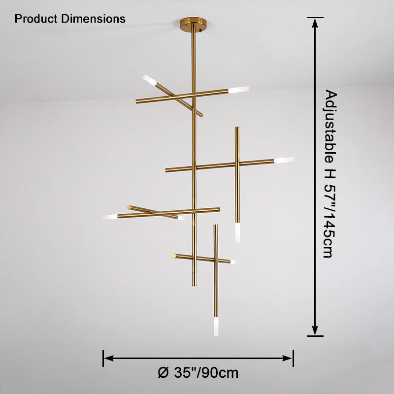 WOW Stick Chandelier-wow2585