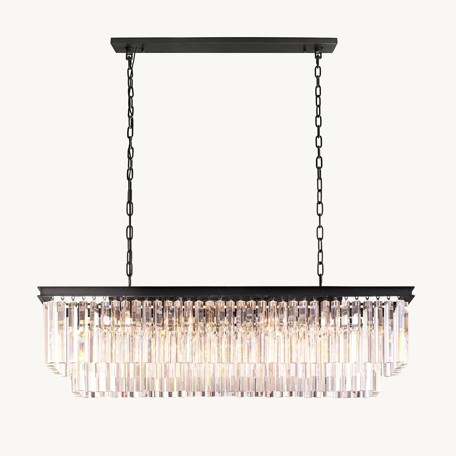 WOW Rectangular Crystal Chandelier-wow2589