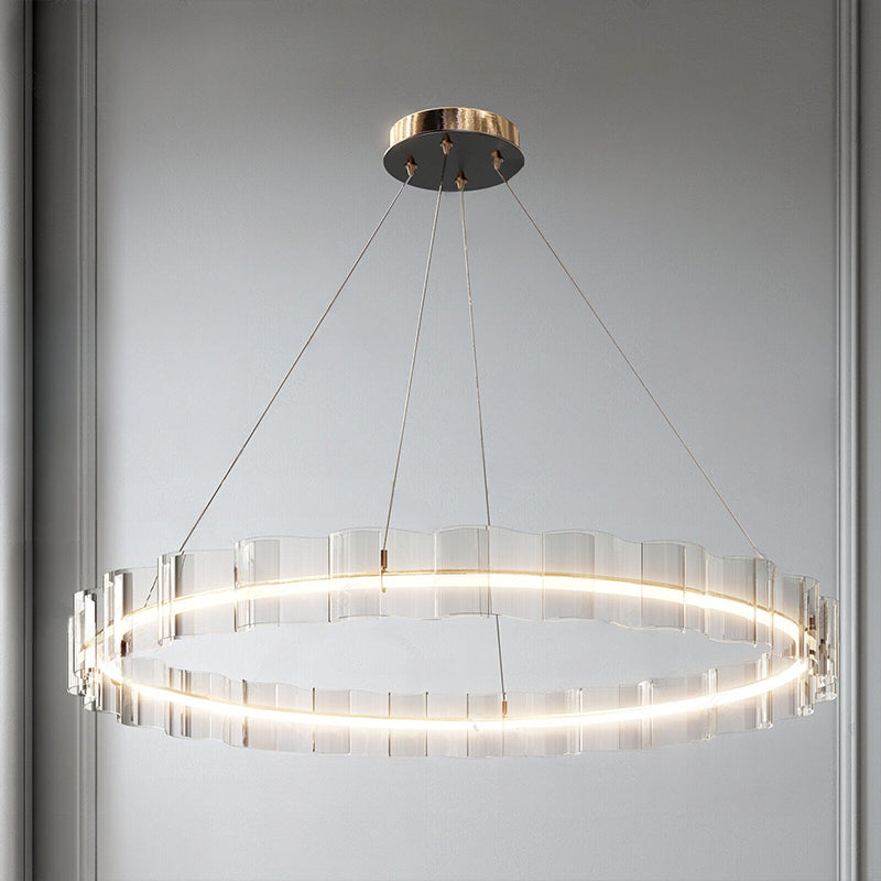 WOW Acrylic Ring Led Chandelier-wow2604