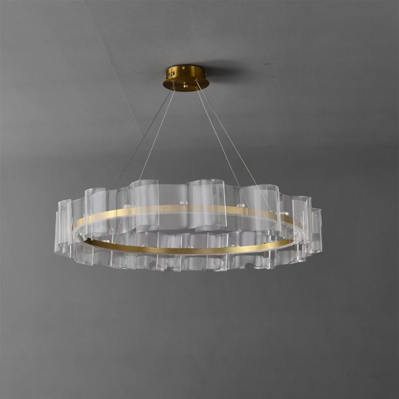 WOW Acrylic Ring Led Chandelier-wow2604