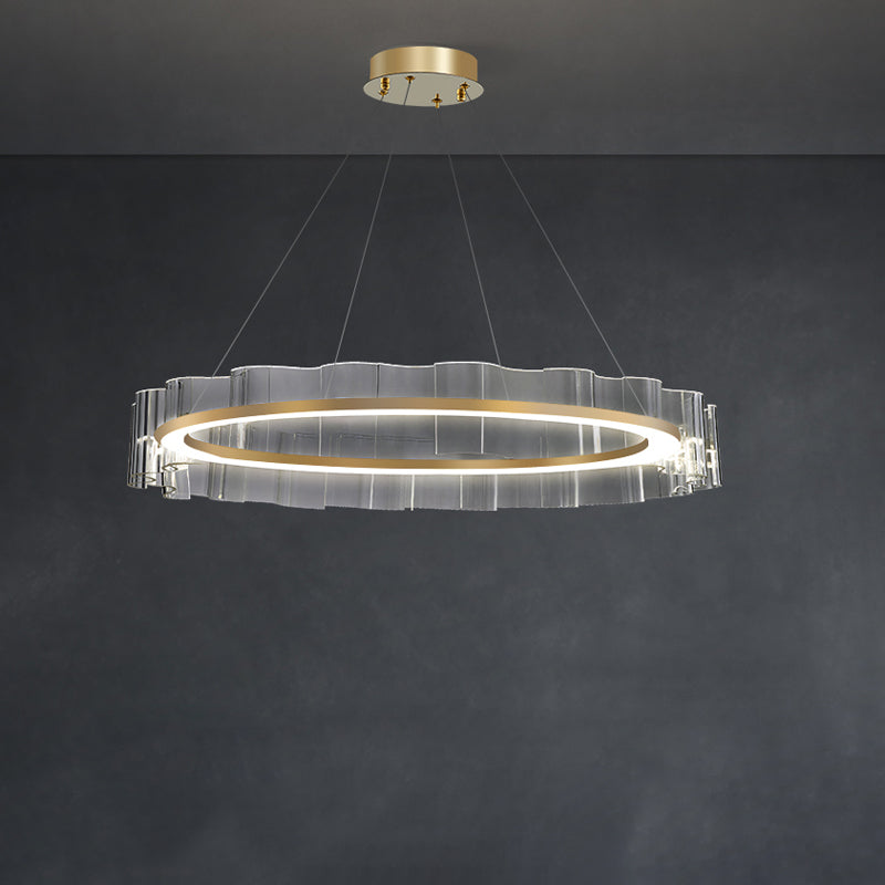 WOW Acrylic Ring Led Chandelier-wow2604