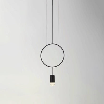 WOW Black Ring Pendant Light-wow2608