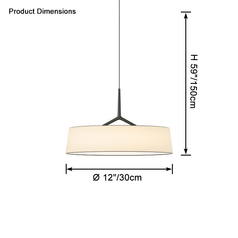 WOW Drum Cloth Pendant Light-wow2611