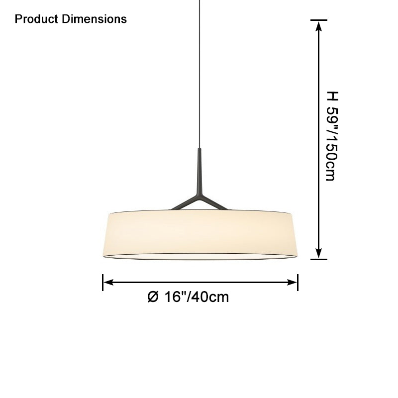 WOW Drum Cloth Pendant Light-wow2611