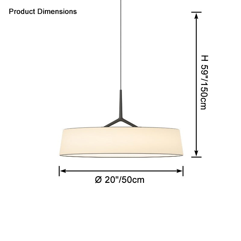 WOW Drum Cloth Pendant Light-wow2611