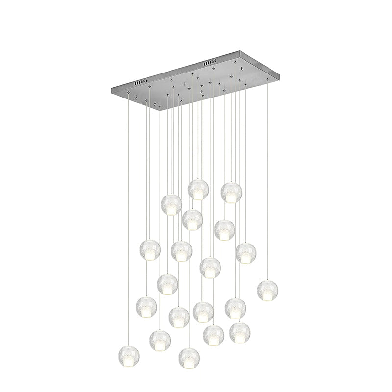 WOW Cascading Glass Ball Dining Room Chandelier-wow2648