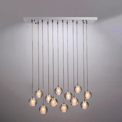 WOW Cascading Glass Ball Dining Room Chandelier-wow2648