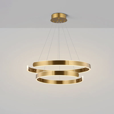 WOW Tiered Circular Led Chandelier-WOW2651