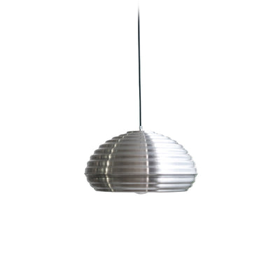 WOW Silver Fluted Dome Pendant Light-wow2660