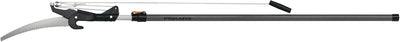 2-in-1 Extendable Tree Pruner and Pole Saw (Extends 7.9 - 12 feet) with Rotating Head, Pruning Stik Model with15-Inch Double-Grind Saw Blade, and Double Locking System