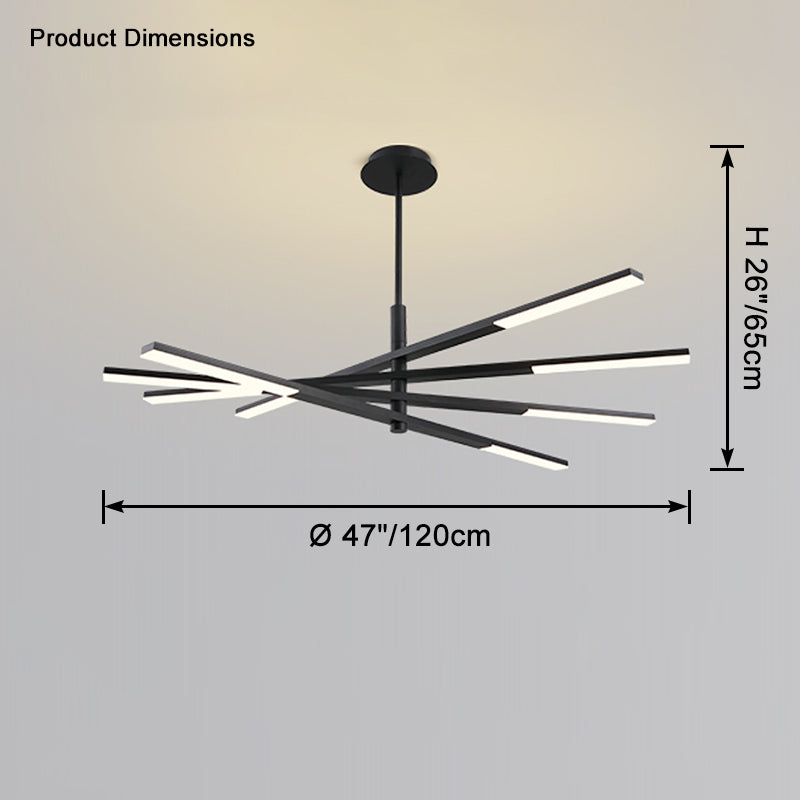 WOW Multi Light Sticks Chandelier-wow2673