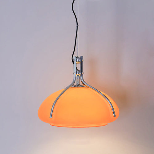 WOW Pumpkin Glass Dome Pendant Light-wow2675