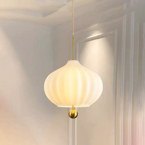WOW Wind Bell Milk Glass Pendant Light-wow2677