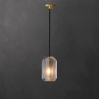 WOW Rectangle Crystal Pendant Light-wow2682