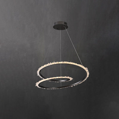 WOW Rock Crystal Swirl Chandelier-wow2709