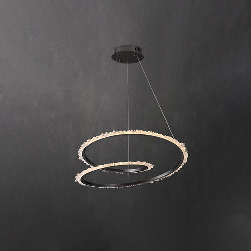 WOW Rock Crystal Swirl Chandelier-wow2709