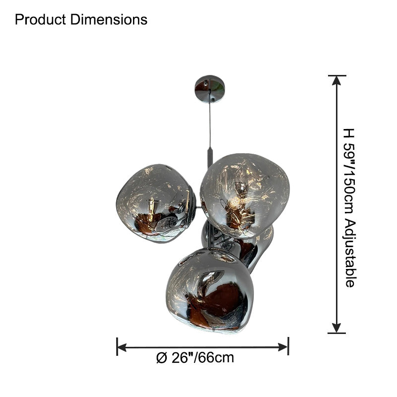 WOW Melt hanging Lava Chandelier-wow2685