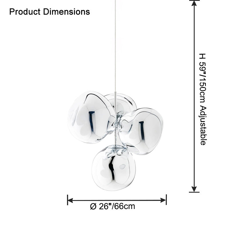 WOW Melt hanging Lava Chandelier-wow2685