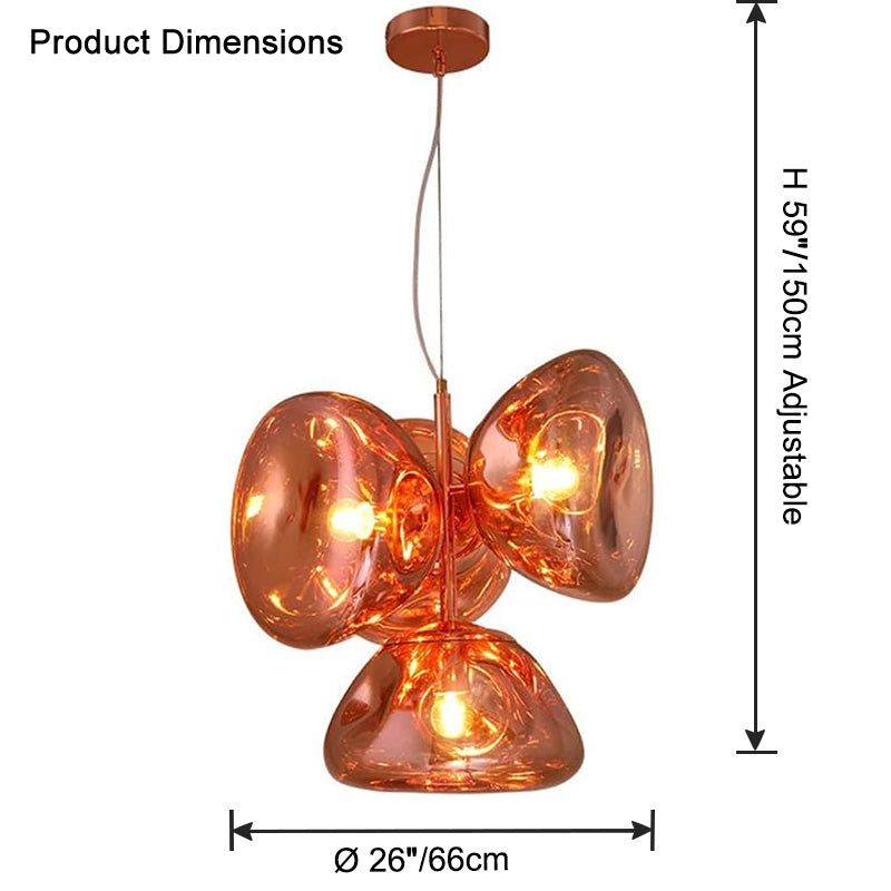 WOW Melt Hanging Lava Chandelier-wow2686