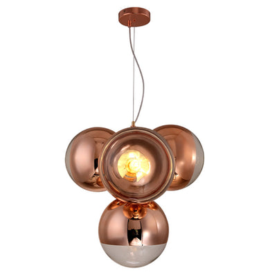 WOW 4 Light Colorful Globe Chandelier-WOW2687