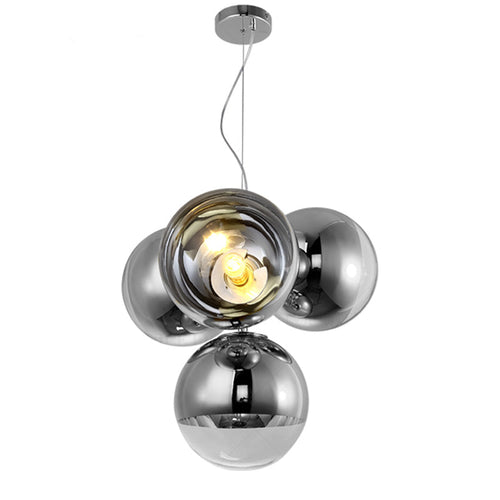WOW 4 Light Colorful Globe Chandelier-WOW2687