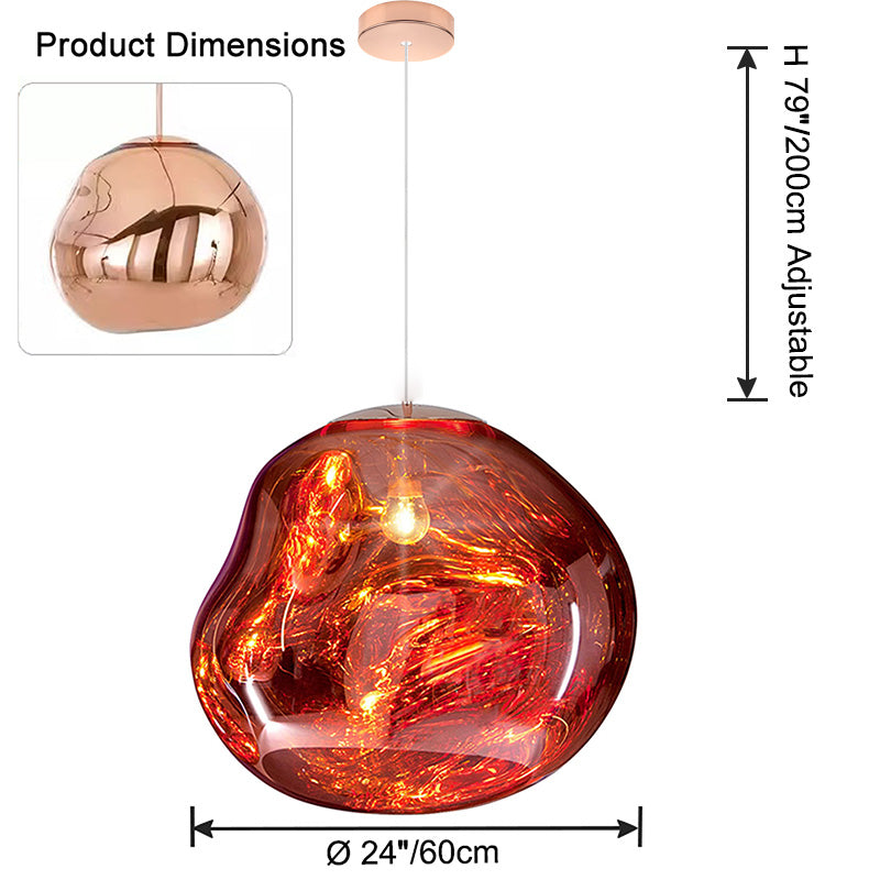 WOW Melt Hanging Lava Large Pendant Light-wow2690