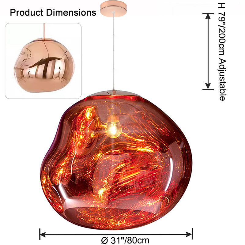 WOW Melt Hanging Lava Large Pendant Light-wow2690