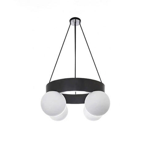 WOW Round Frosted Glass Globe Chandelier-WOW2717