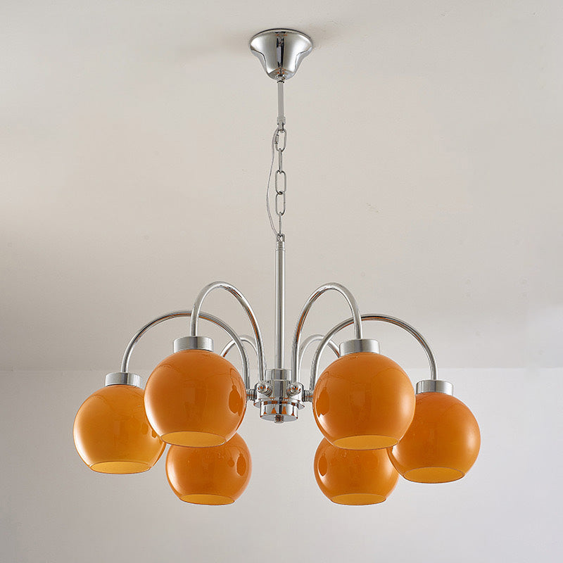 WOW Glass Globe Arm Chandelier-wow2718