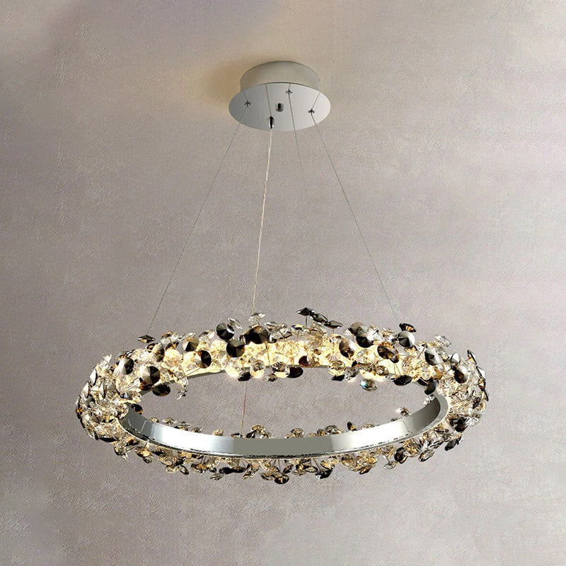 WOW Tiered Circular Crystal Chandelier-wow2726