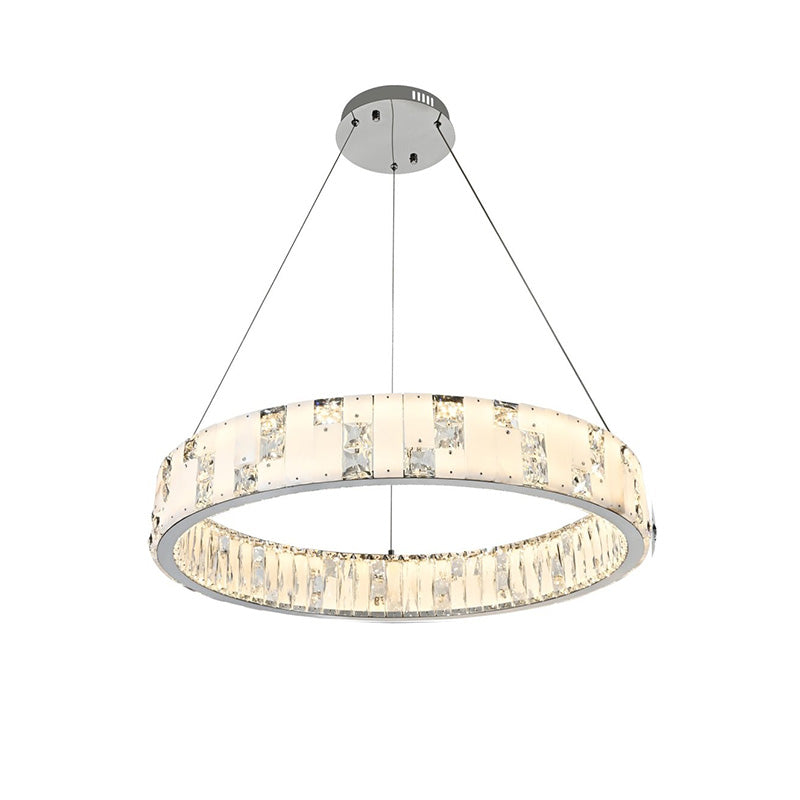 WOW Round Crystal Alabaster Chandelier-wow2738