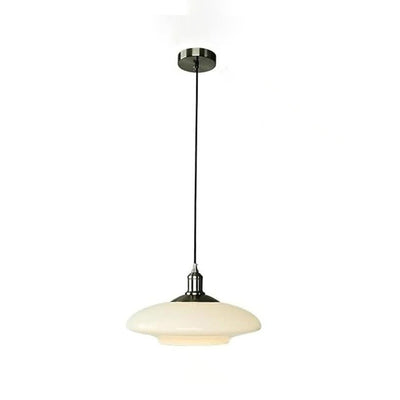 WOW Milk Glass Flying Saucer Pendant Light-wow2748