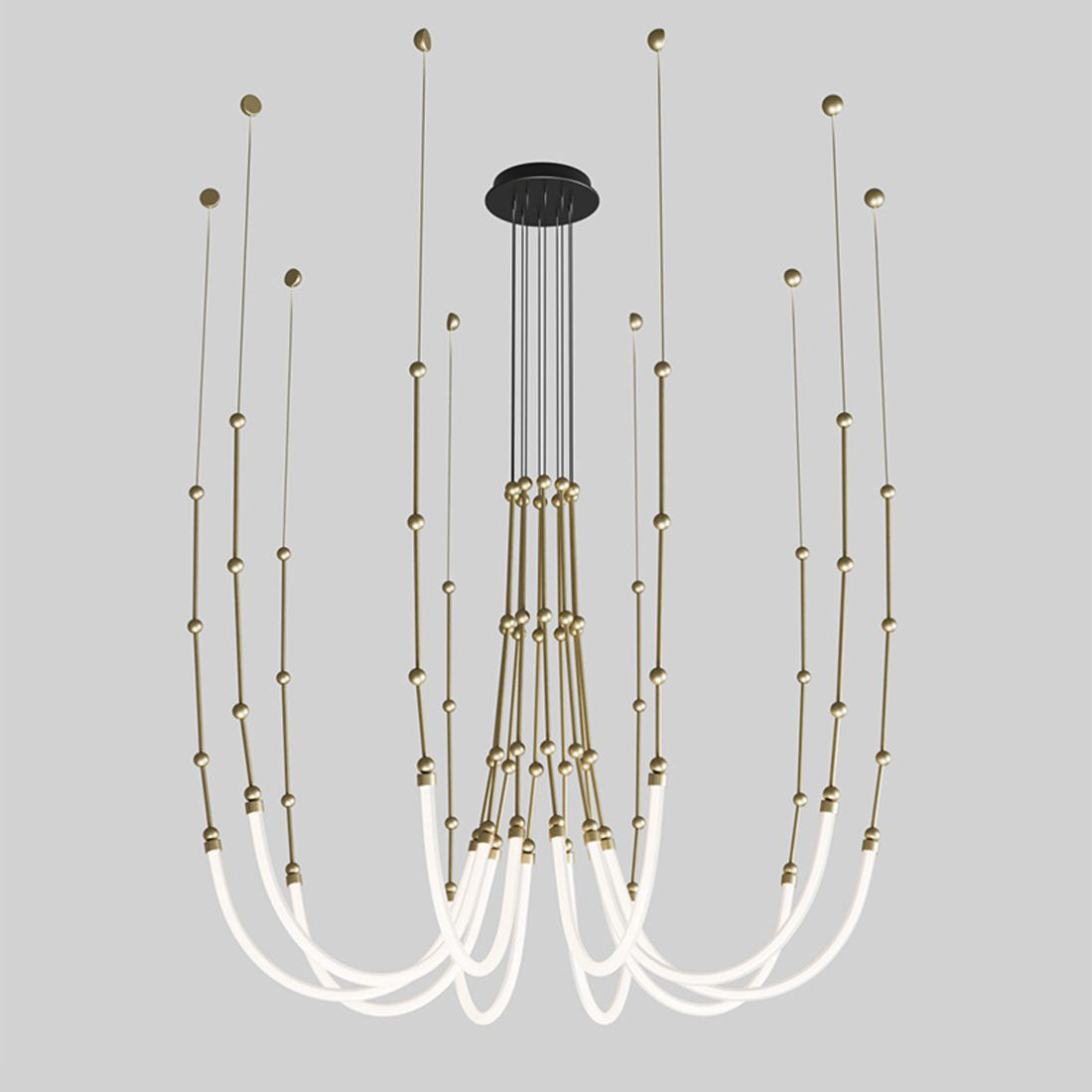 WOW Bamboo Rope LED Chandelier-wow2752