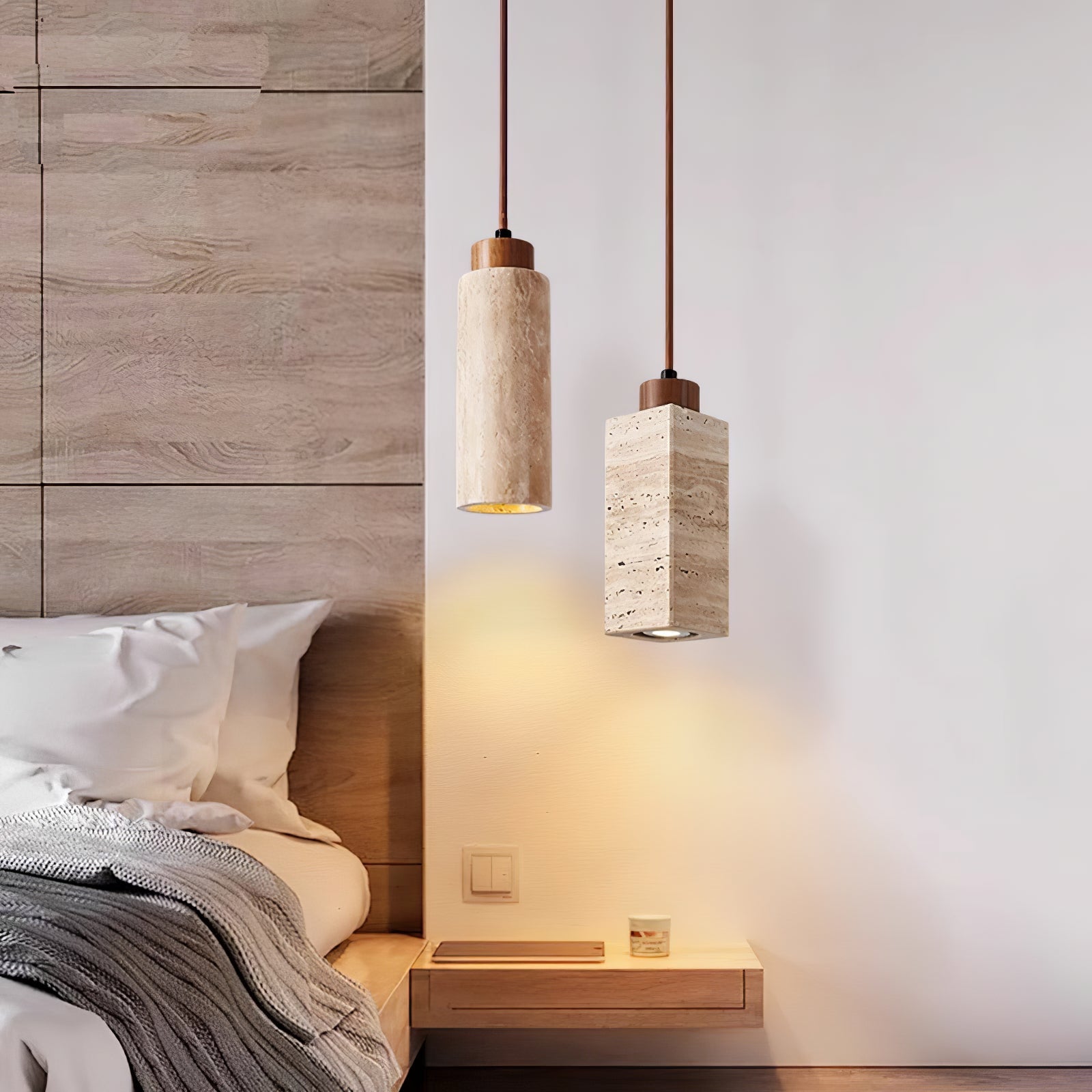 WOW Solvara Travertine Pendant Lamp