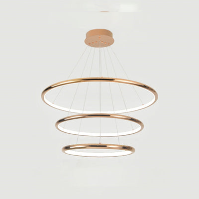 WOW Gold Tiered Circular Chandelier-wow2758