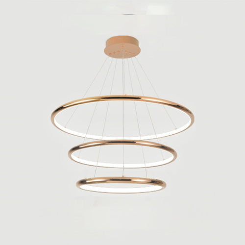 WOW Gold Tiered Circular Chandelier-wow2758