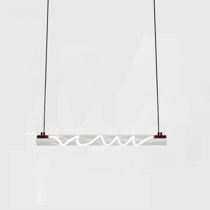 WOW Rope Led Horizontal Tube Pendant Light-wow2766