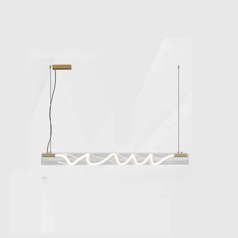 WOW Rope Led Horizontal Tube Pendant Light-wow2766