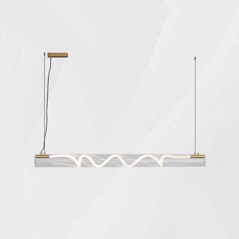 WOW Rope Led Horizontal Tube Pendant Light-wow2766