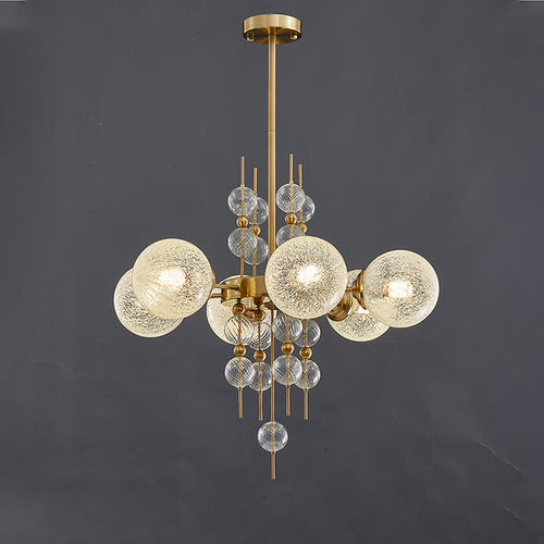 WOW Textured Glass Bubble Chandelier-wow2769