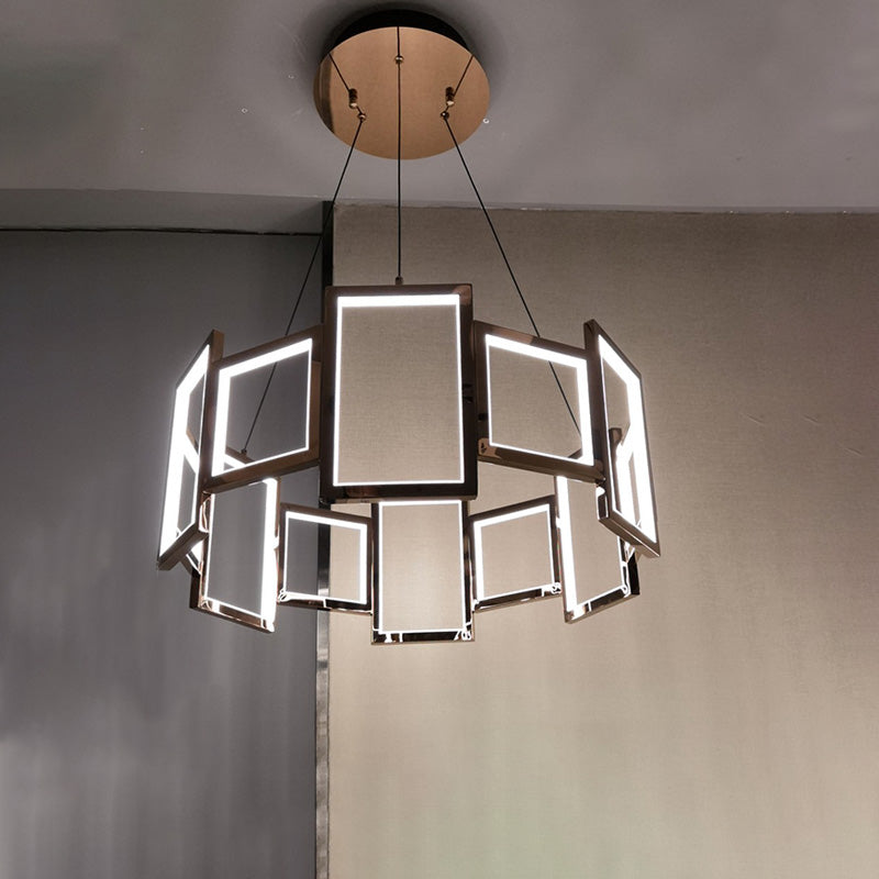 WOW Rectangular Led Round Chandelier-wow2778