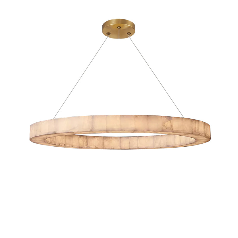 WOW Alabaster Circular Chandelier-wow2803